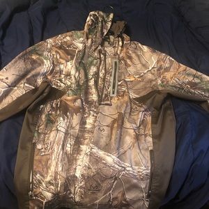 Realtree Camouflage 1/4 zip Pullover